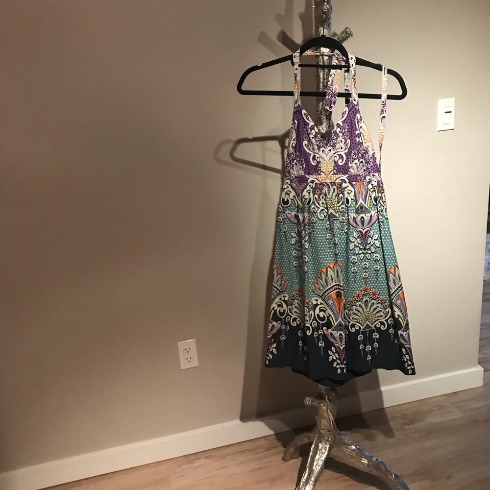 Express paisley dress